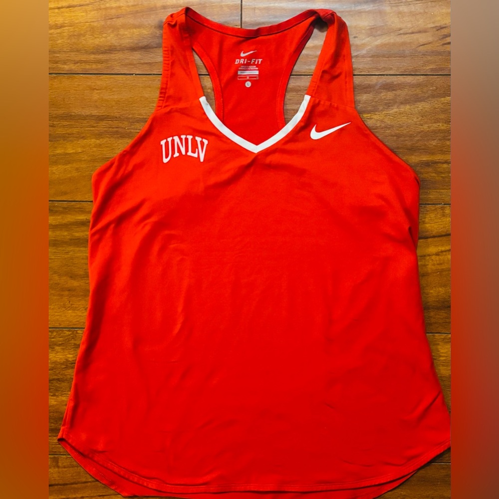 Nike Women’s Team UNLV Track And Field Singlet Drifit Size Large Rebels College